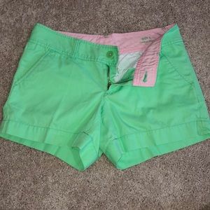 LiIly Pulitzer green Callahan short